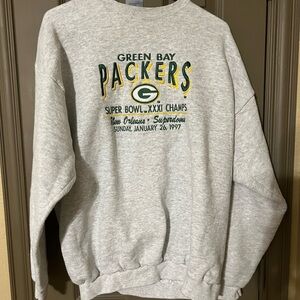 90s Green Bay Packers sweatshirt- XL